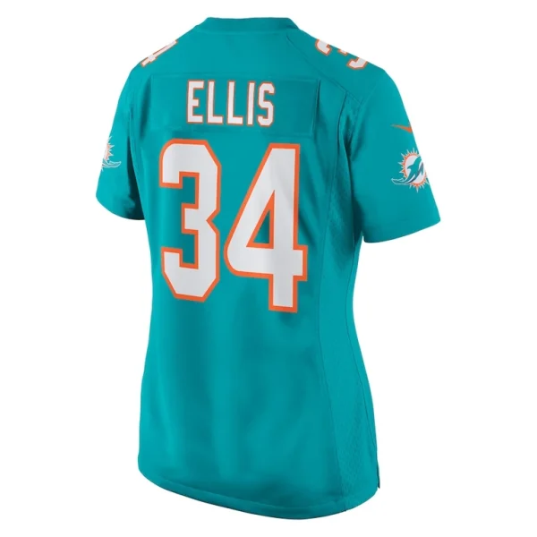 Tino ellis miami dolphins nike womens home game player jersey Aqua L