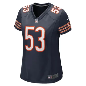 Tj edwards chicago bears nike womens game player jersey Navy M