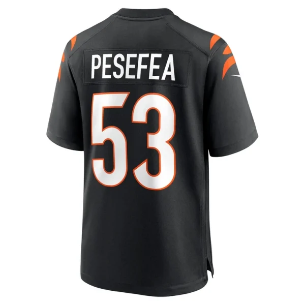 Tj pesefea cincinnati bengals nike team game jersey Black L