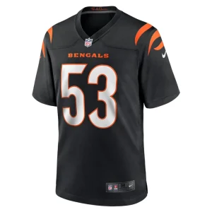 Tj pesefea cincinnati bengals nike team game jersey Black M