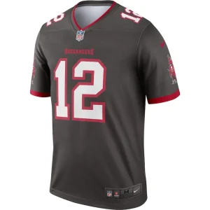 Tom brady tampa bay buccaneers nike alternate legend player performance top pewter Multi M