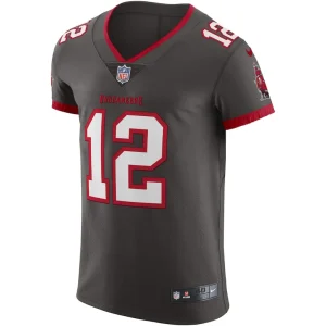 Tom brady tampa bay buccaneers nike alternate vapor elite jersey pewter Multi 44