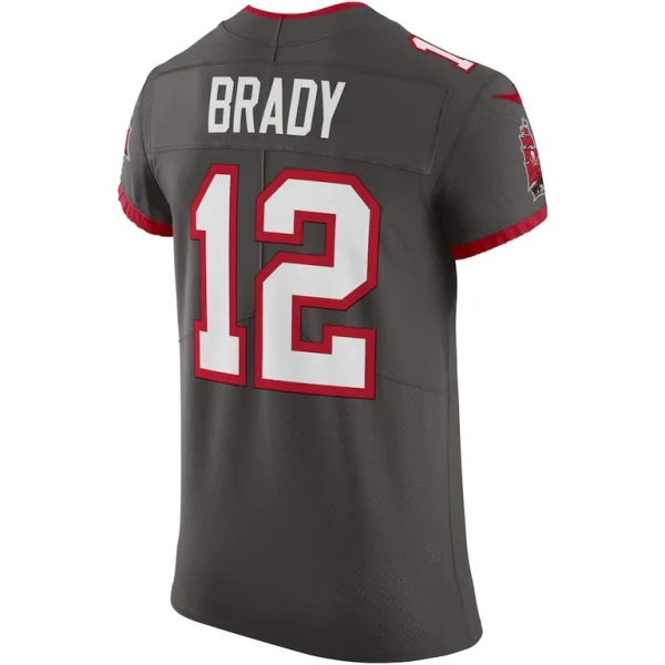 Tom brady tampa bay buccaneers nike alternate vapor elite jersey pewter Multi 48