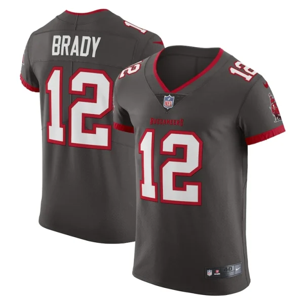 Tom brady tampa bay buccaneers nike alternate vapor elite jersey pewter Multi