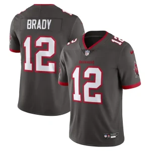Tom brady tampa bay buccaneers nike alternate vapor untouchable limited jersey pewter Multi