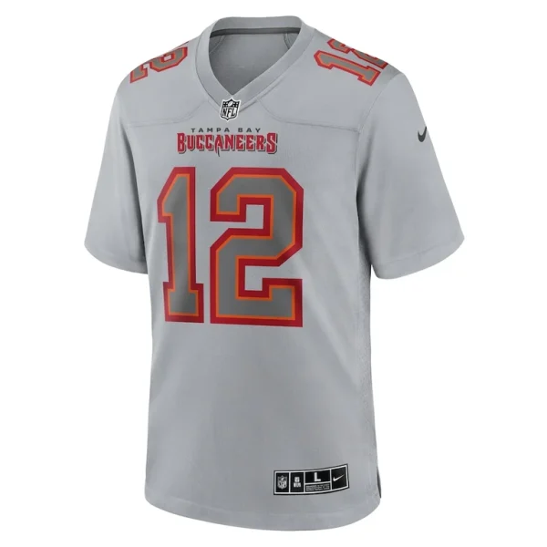 Tom brady tampa bay buccaneers nike atmosphere fashion game jersey Gray M