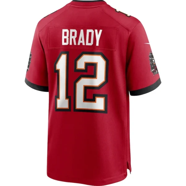 Tom brady tampa bay buccaneers nike game jersey Red L