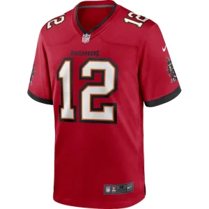 Tom brady tampa bay buccaneers nike game jersey Red M