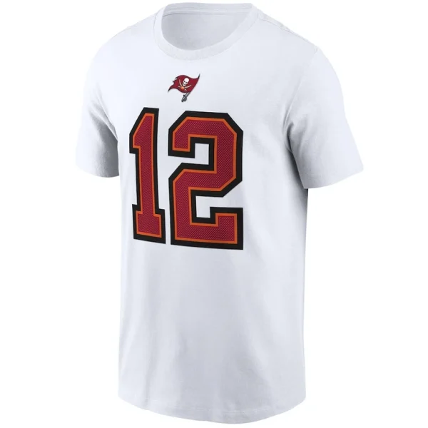 Tom brady tampa bay buccaneers nike name number t shirt White M