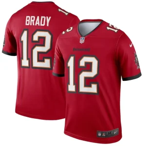 Tom brady tampa bay buccaneers nike team legend player performance top Red