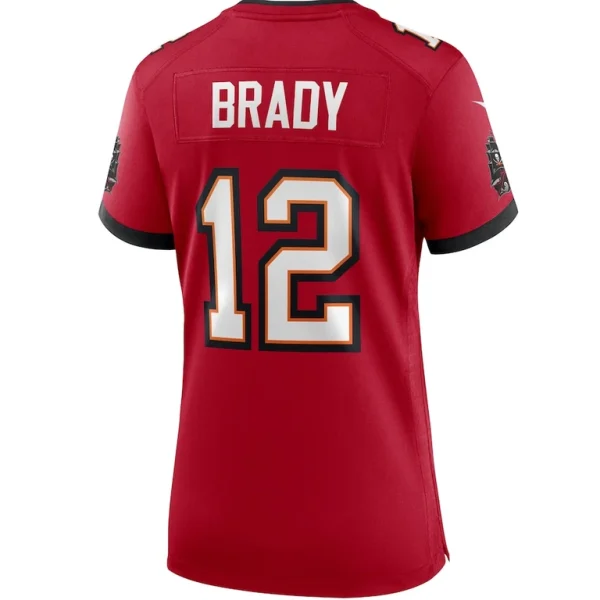Tom brady tampa bay buccaneers nike womens game jersey Red L