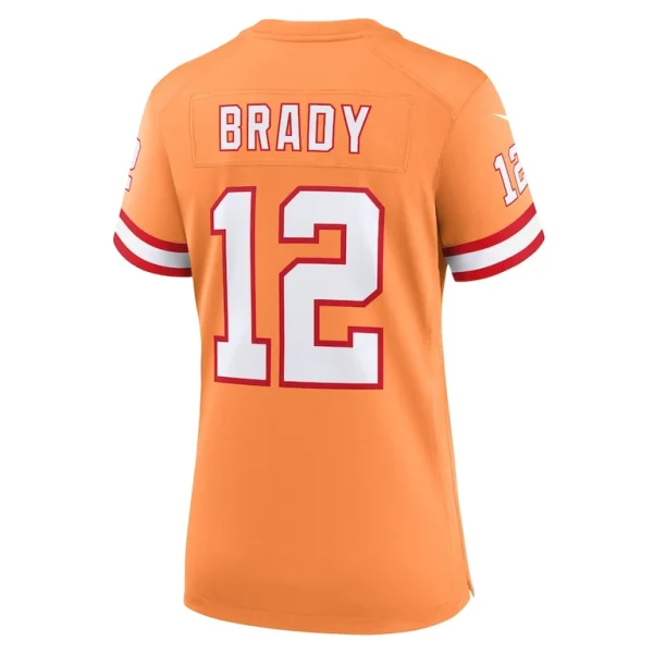 Tom brady tampa bay buccaneers nike womens player jersey Orange L