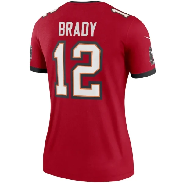 Tom brady tampa bay buccaneers nike womens team legend player performance top Red L