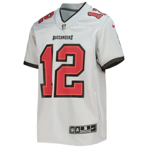 Tom brady tampa bay buccaneers nike youth inverted team game jersey Gray Yth M