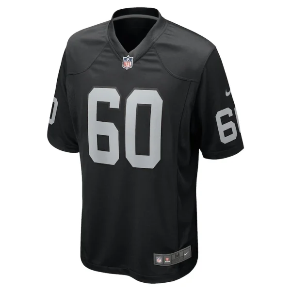 Tomari fox las vegas raiders nike team game jersey Black M