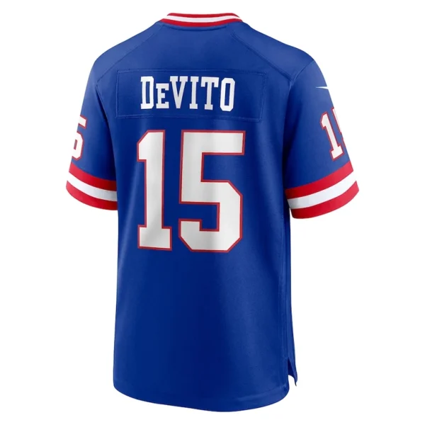 Tommy devito new york giants nike alternate player game jersey Royal L