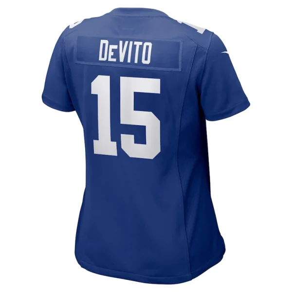 Tommy devito new york giants nike womens player game jersey Royal L