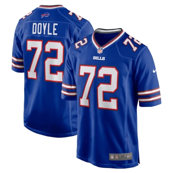 Tommy doyle buffalo bills nike game player jersey Royal