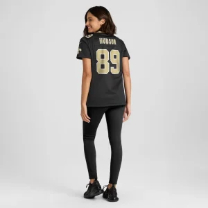 Tommy hudson new orleans saints nike womens team game jersey Black 2XL