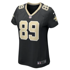 Tommy hudson new orleans saints nike womens team game jersey Black M