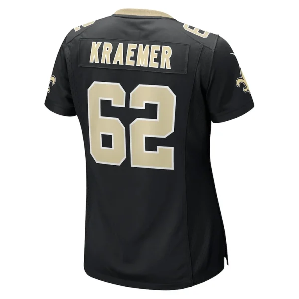 Tommy kraemer new orleans saints nike womens team game jersey Black L
