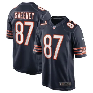 Tommy sweeney chicago bears nike game jersey Navy