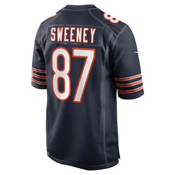 Tommy sweeney chicago bears nike game jersey Navy L