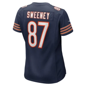 Tommy sweeney chicago bears nike womens game jersey Navy L
