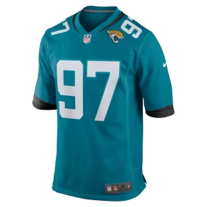 Tommy togiai jacksonville jaguars nike team game jersey Teal M