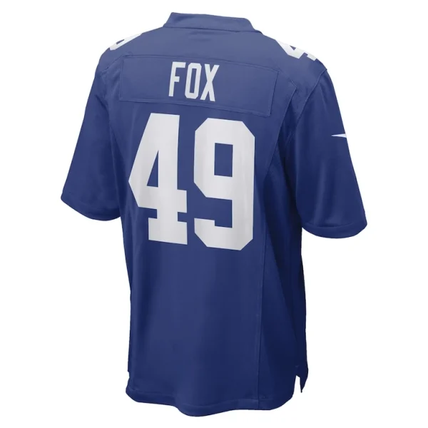 Tomon fox new york giants nike game player jersey Royal L