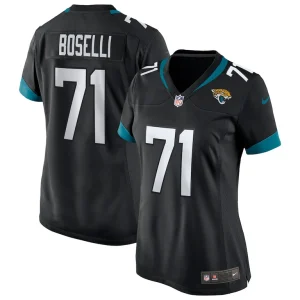 Tony boselli jacksonville jaguars nike womens game retired player jersey Black