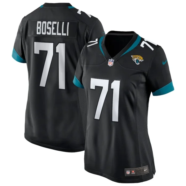 Tony boselli jacksonville jaguars nike womens game retired player jersey Black