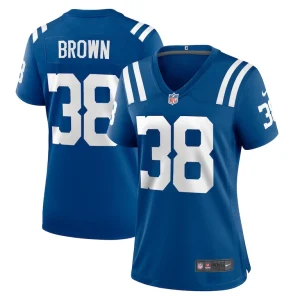 Tony brown indianapolis colts nike womens player game jersey Royal