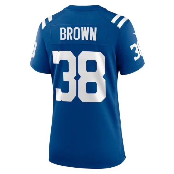 Tony brown indianapolis colts nike womens player game jersey Royal L