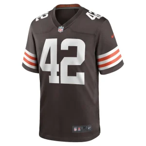 Tony fields ii cleveland browns nike team game jersey Brown M