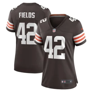 Tony fields ii cleveland browns nike womens team game jersey Brown
