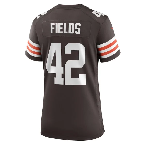 Tony fields ii cleveland browns nike womens team game jersey Brown L