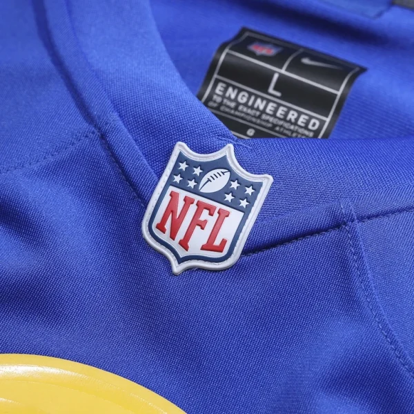 Tony fields los angeles rams nike team game jersey Royal XL
