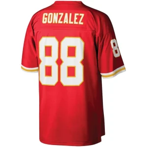 Tony gonzalez kansas city chiefs mitchell ness legacy replica jersey Red L