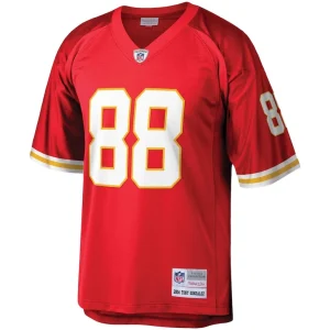 Tony gonzalez kansas city chiefs mitchell ness legacy replica jersey Red M