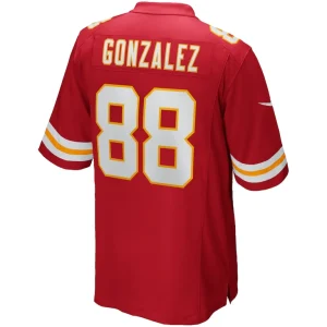 Tony gonzalez kansas city chiefs nike game retired player jersey Red L