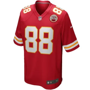 Tony gonzalez kansas city chiefs nike game retired player jersey Red M