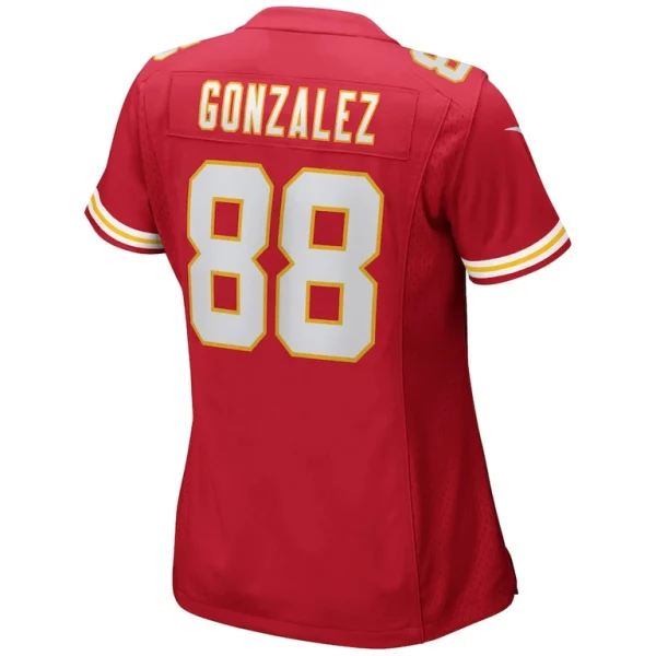 Tony gonzalez kansas city chiefs nike womens game retired player jersey Red L