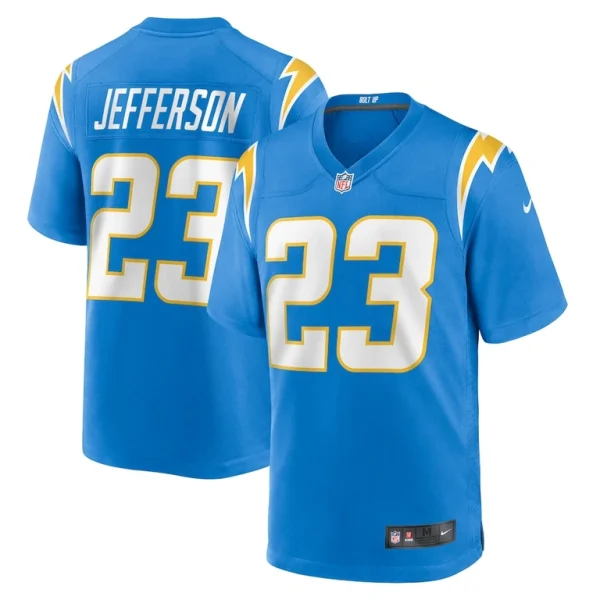 Tony jefferson los angeles chargers nike team game jersey Powder blue