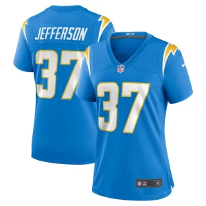 Tony jefferson los angeles chargers nike womens team game jersey Powder blue