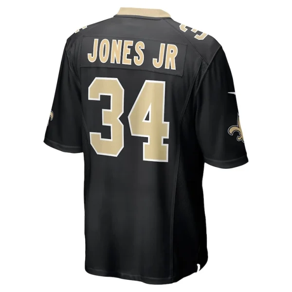 Tony jones jr. new orleans saints nike player game jersey Black L