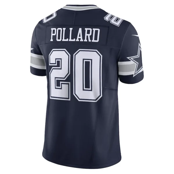Tony pollard dallas cowboys nike vapor f.u.s.e. limited jersey Navy L