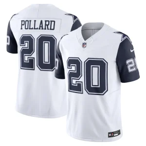 Tony pollard dallas cowboys nike vapor f.u.s.e. limited jersey White