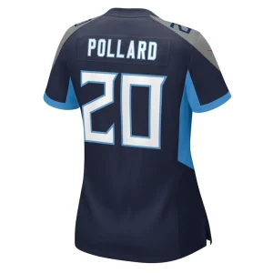 Tony pollard tennessee titans nike womens game jersey Navy L