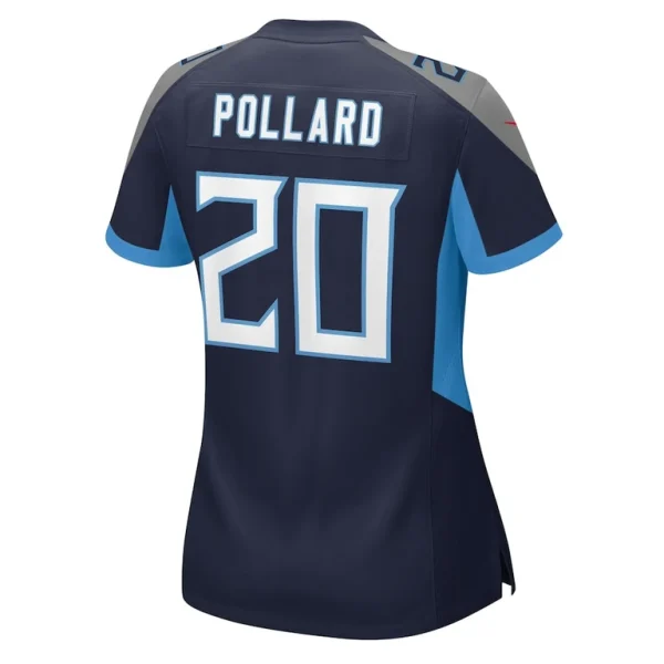 Tony pollard tennessee titans nike womens game jersey Navy L